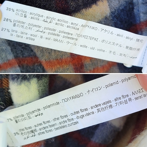 Zara Plaid Wool Shacket Overshirt Size XL - Picture 11 of 14